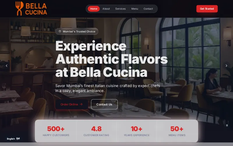 Bella Cucina — Aurora template
